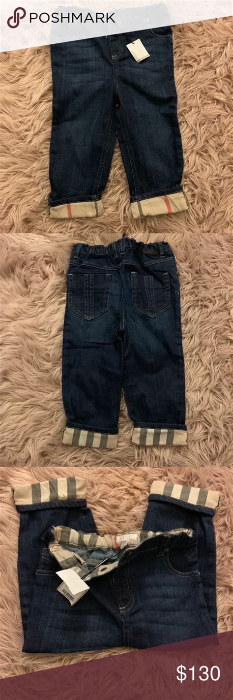 authentic burberry jeans.